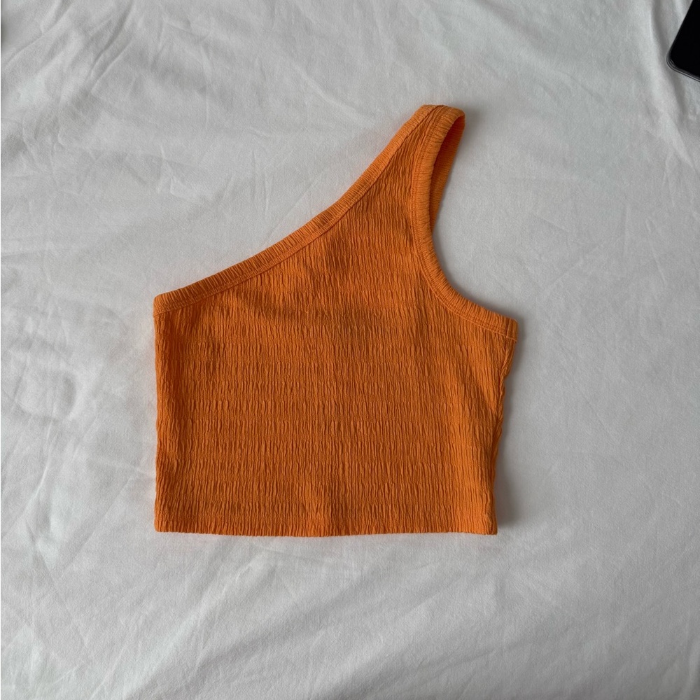 American Eagle Outfitters One-Shoulder Tank Top